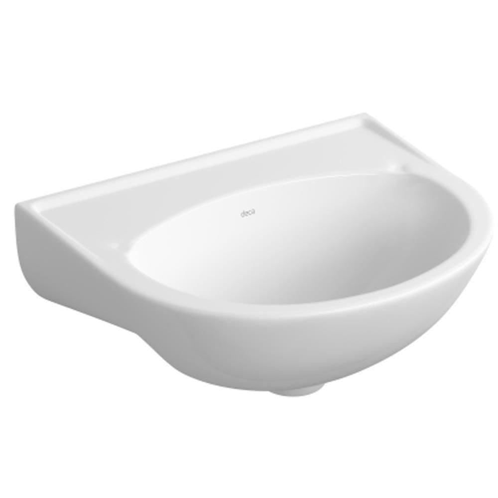 Lavatório Pequeno 390x290x165mm Branco - L.12.17 - Deca Lavatorio Pequeno 390x290x165mm Bco Deca