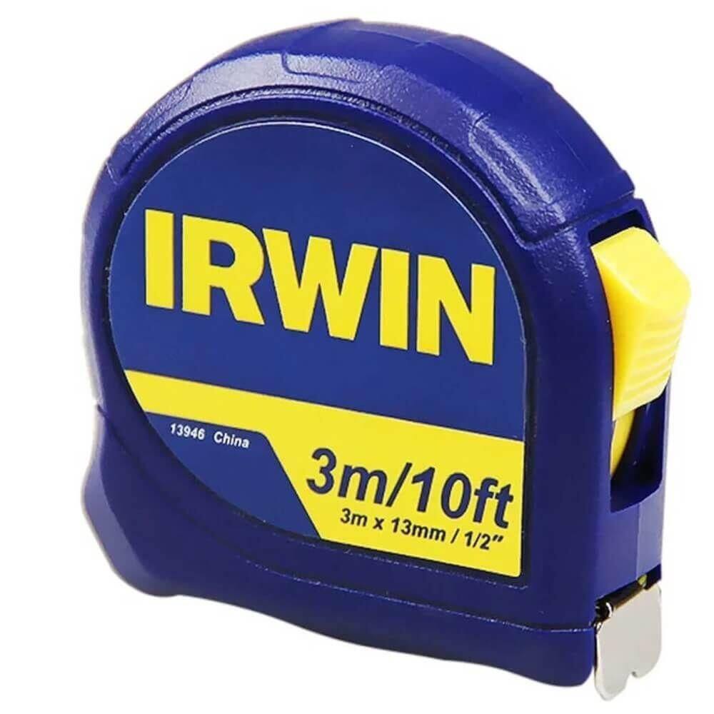 Trena Standard 3 Metros 10 Ft X 1-2”” - Iw13946 - Irwin Trena Standard 3m-10ft X 1-2” Irwin
