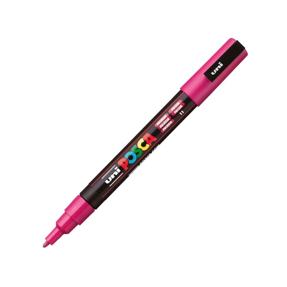 Caneta Posca PC-3M - Fuchsia - Uni-Ball