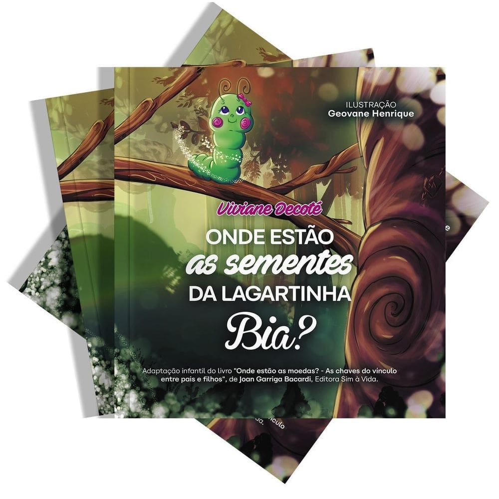 Livro Onde Estão As Sementes Da Lagartinha Bia Viviane