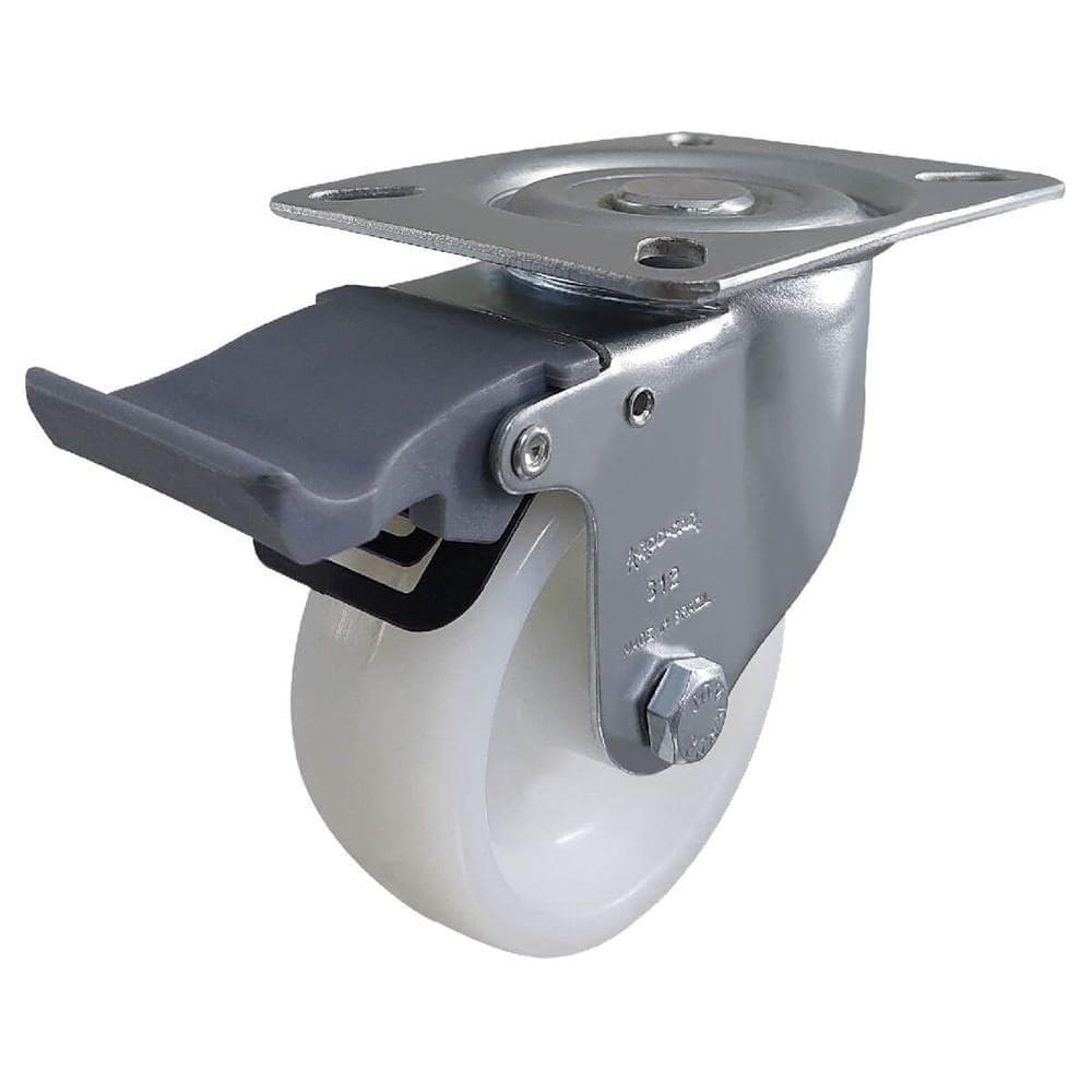 Rodízio Giratório Com Base 150 Kilos Glron 312n - 123255 - Rod-car