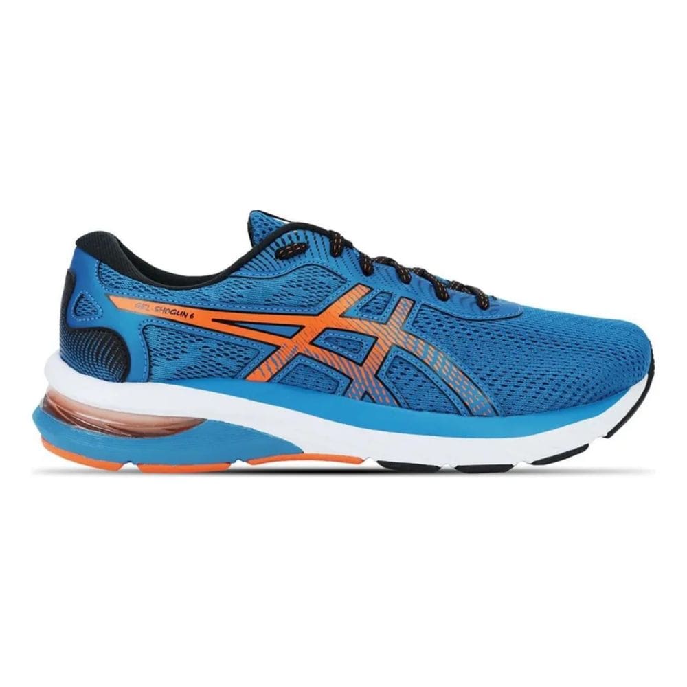 Tênis Asics Gel Shogun 6 Masculino - Azul+Laranja