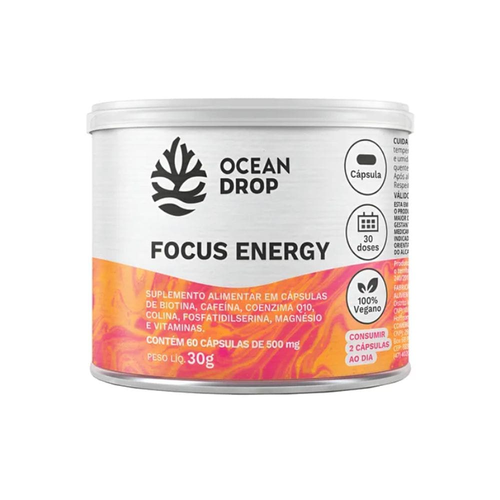 Focus Energy (60 Caps) Ocean Drop