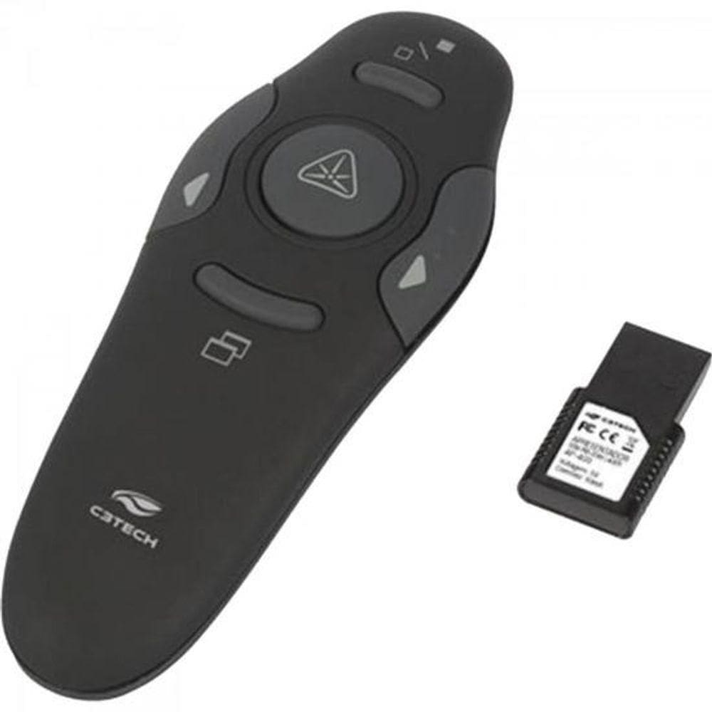 Apresentador Laser Wireless Ap-400 Preto C3tech