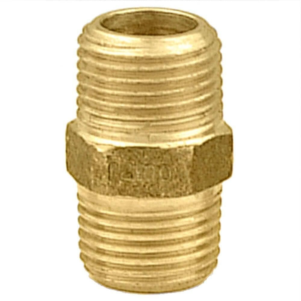 Niple Duplo De Latão M3-4””xm3-4”” - 02.9.42.0019.02 - Ramo Niple Duplo De Latão M3-4”xm3-4” - 02.9.42.0019.02 - Ramo