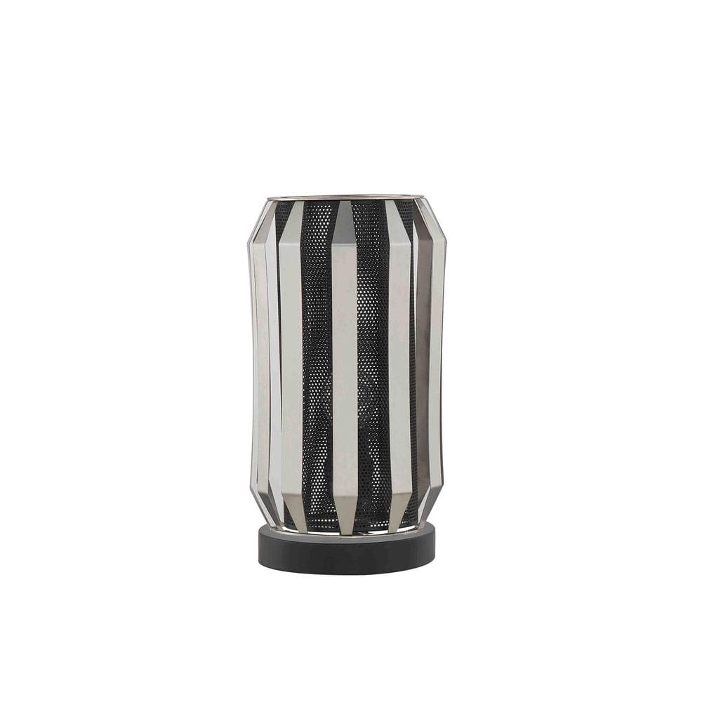 Lâmpada Benzara BM309041 33 cm Metal Shade Preto Cinza