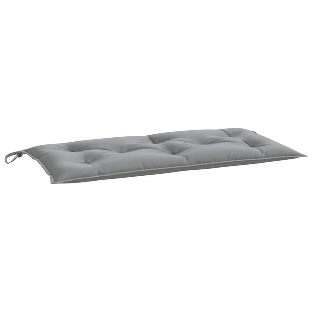 Conjunto de almofadas para uso externo da Benzara, 99 cm, cinza, tufado, 2 peças