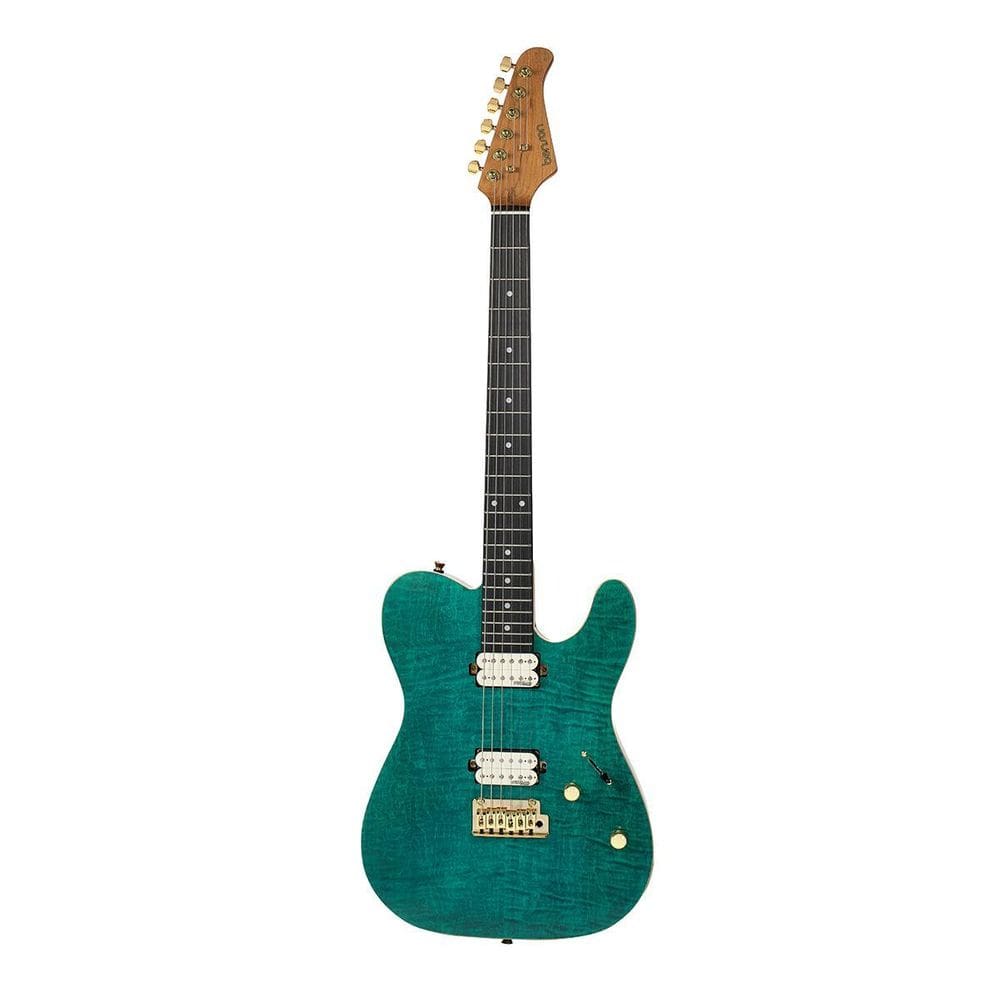 Guitarra Benson Tele Hardy Series Modern Emg Gold Com Bag
