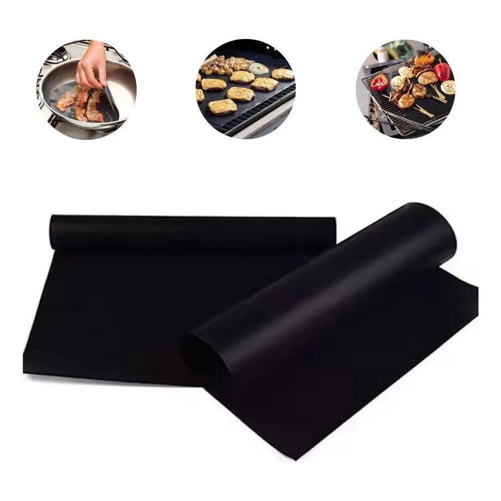 10X 3 Manta Grill Tapete Churrasqueira Antiaderente Reutili