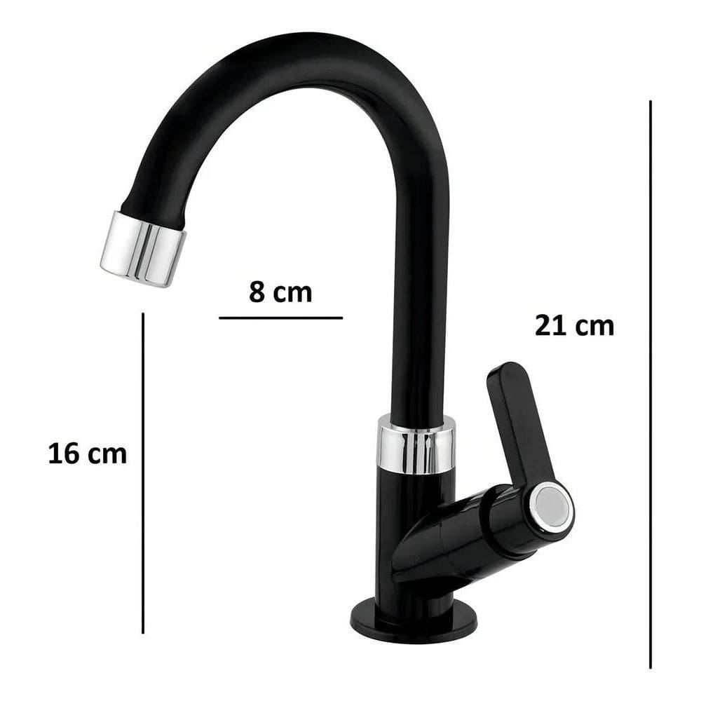 10X Torneira Cozinha Bancada Bica Móvel Abs Cromado 1168 -
