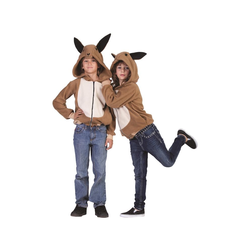Trajes de RG com capuz `Funsies` Dom The Donkey, tamanho infantil 8-10