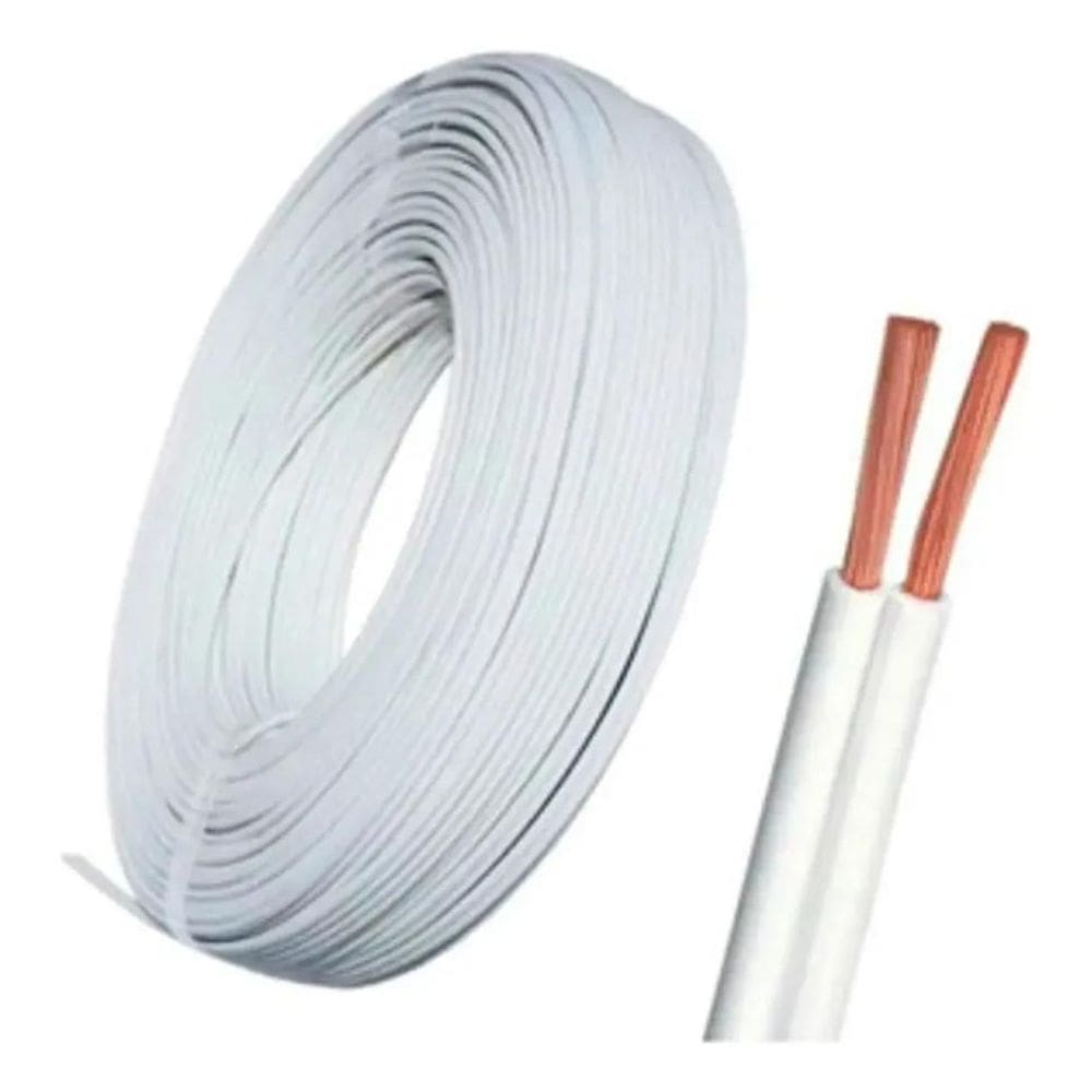 10X Fio Cabo Elétrico 2X1,5Mm Rolo 50 Metros Cober