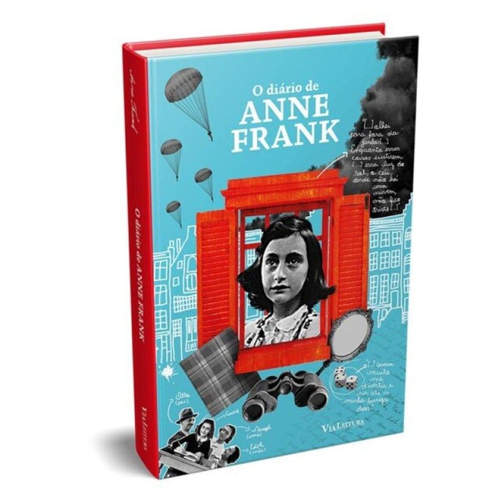 O Diário De Anne Frank: Capa Dura - Edição Especial Com Fotografias