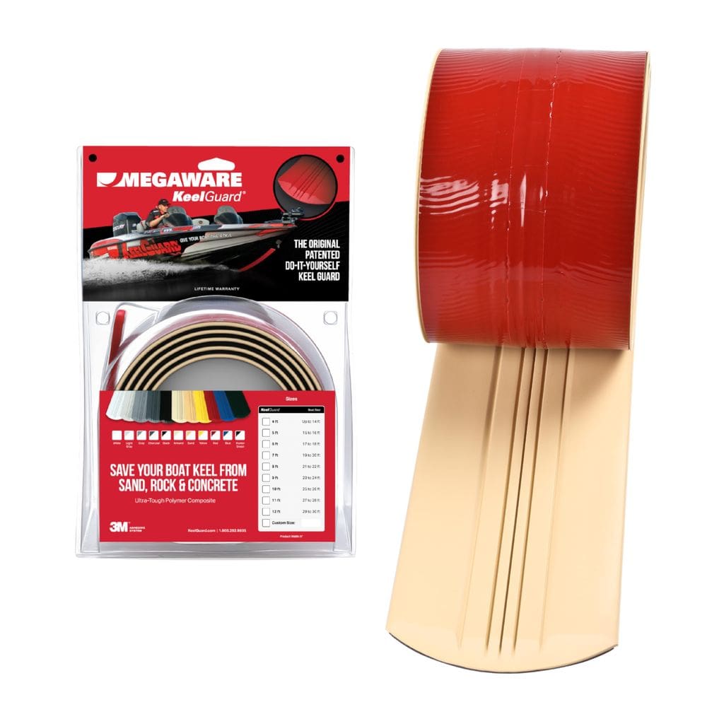 Boat Keel Guard MEGAWARE KEELGUARD 12 pés cor de areia