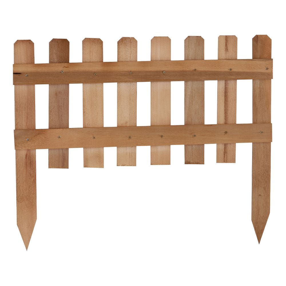 Cerca De Eucalipto Ripada Marrom 30x60 Cm