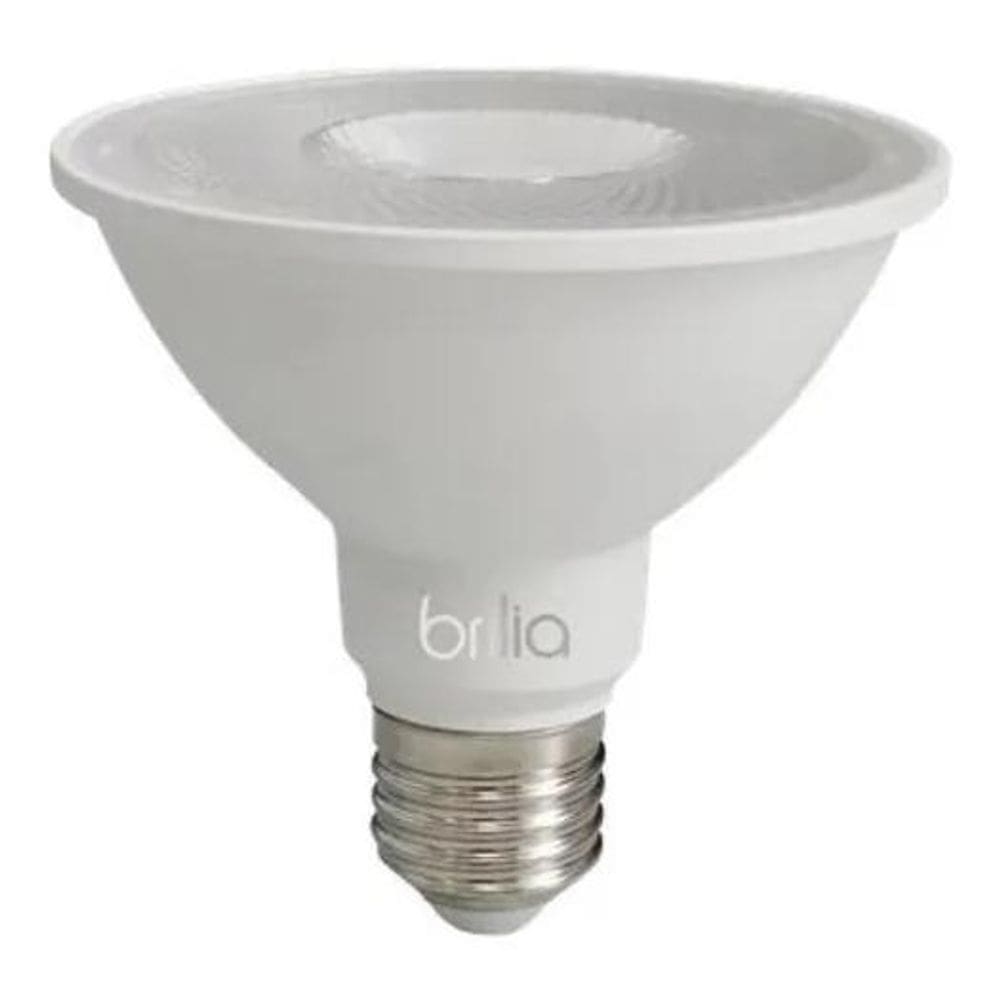 10X 307292 - Led Dimerizável Par30 9,8W 2700K - Brilia