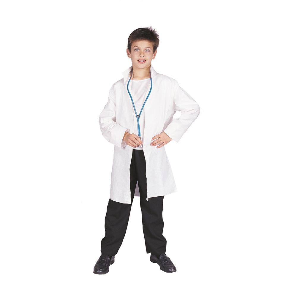 Casaco de laboratório masculino RG Costumes médios sem estetoscópio