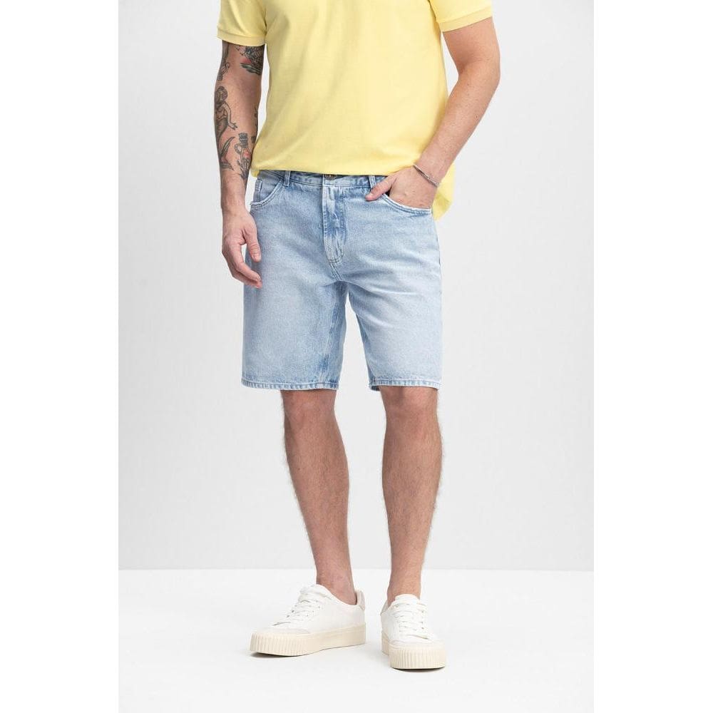 Bermuda jeans masculina Essendi Bermuda masculina em jeans Essendi