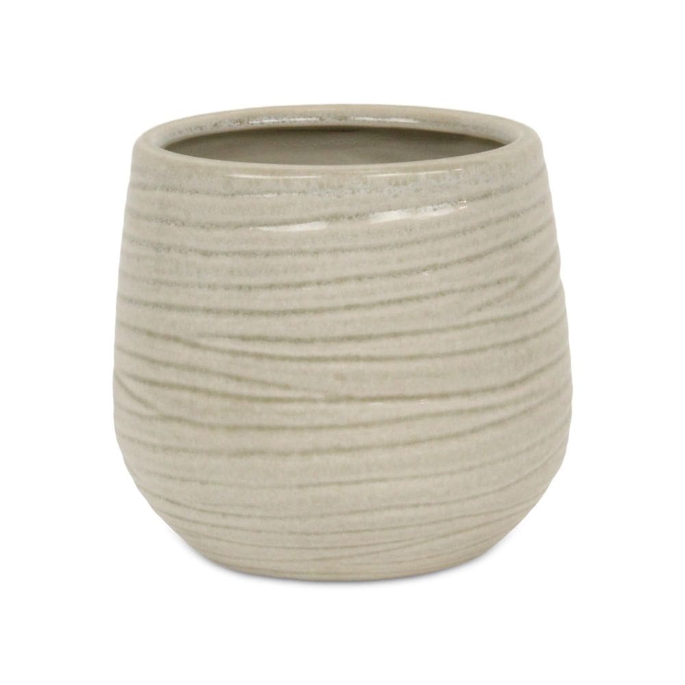 Vaso de cerâmica Planter Cheung`s Fairloam Large Wave Pattern