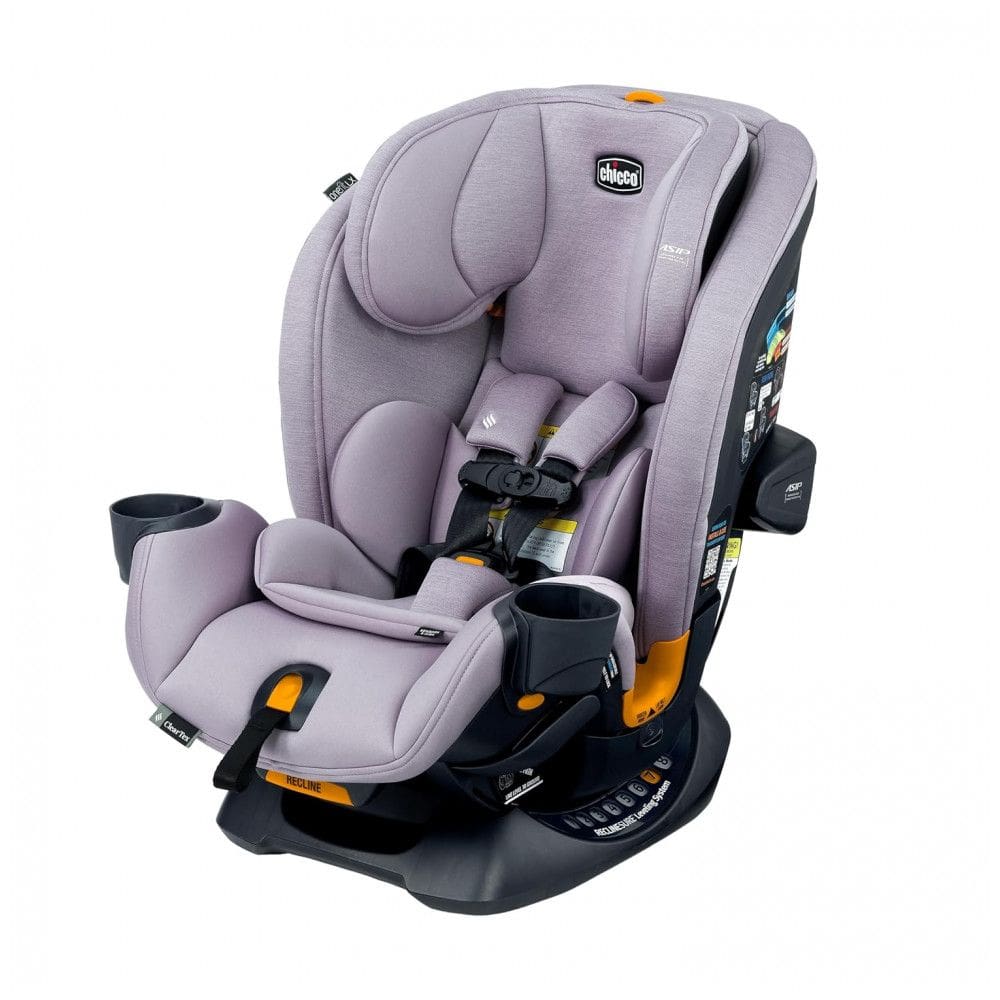 Cadeirinha de Carro Chicco OneFit LX ClearTex All-in-One com Instalação LeverLock, Design Compacto, Cadeirinha Conversível