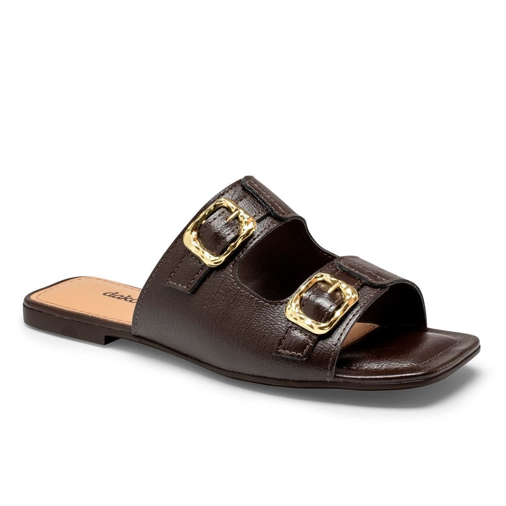 Sandália Rasteira Feminina Dakota Y9432-0004