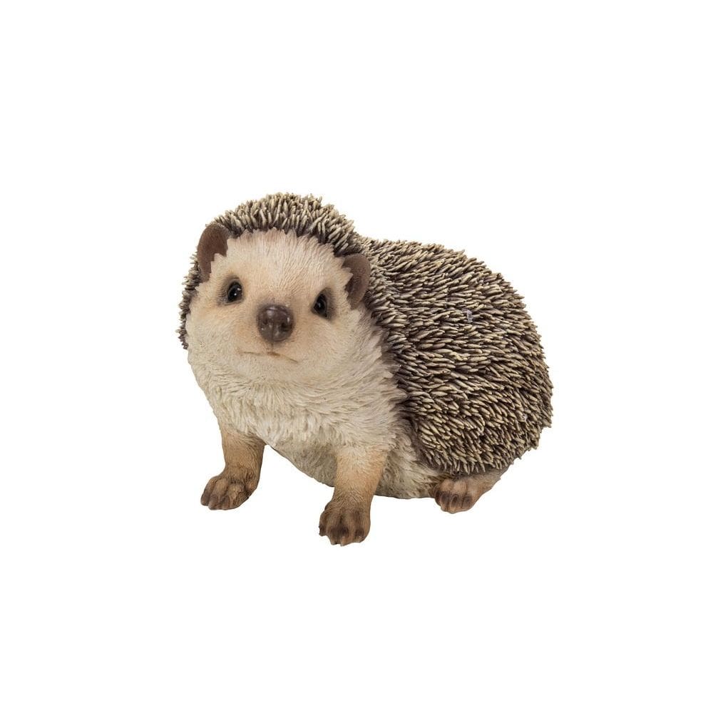 Estatueta Hi-Line Gift Ltd Crawling Hedgehog Tan Polyresin