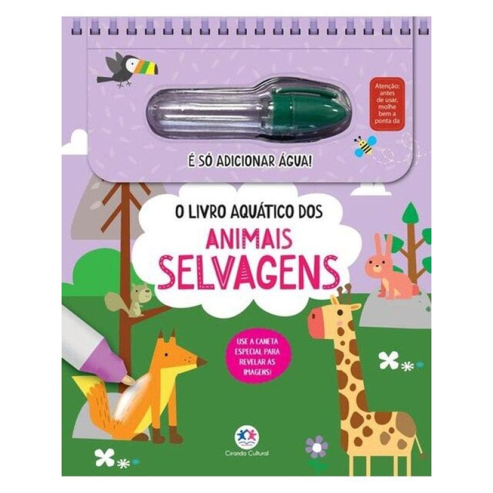O Livro Aquático Dos Animais Selvagens