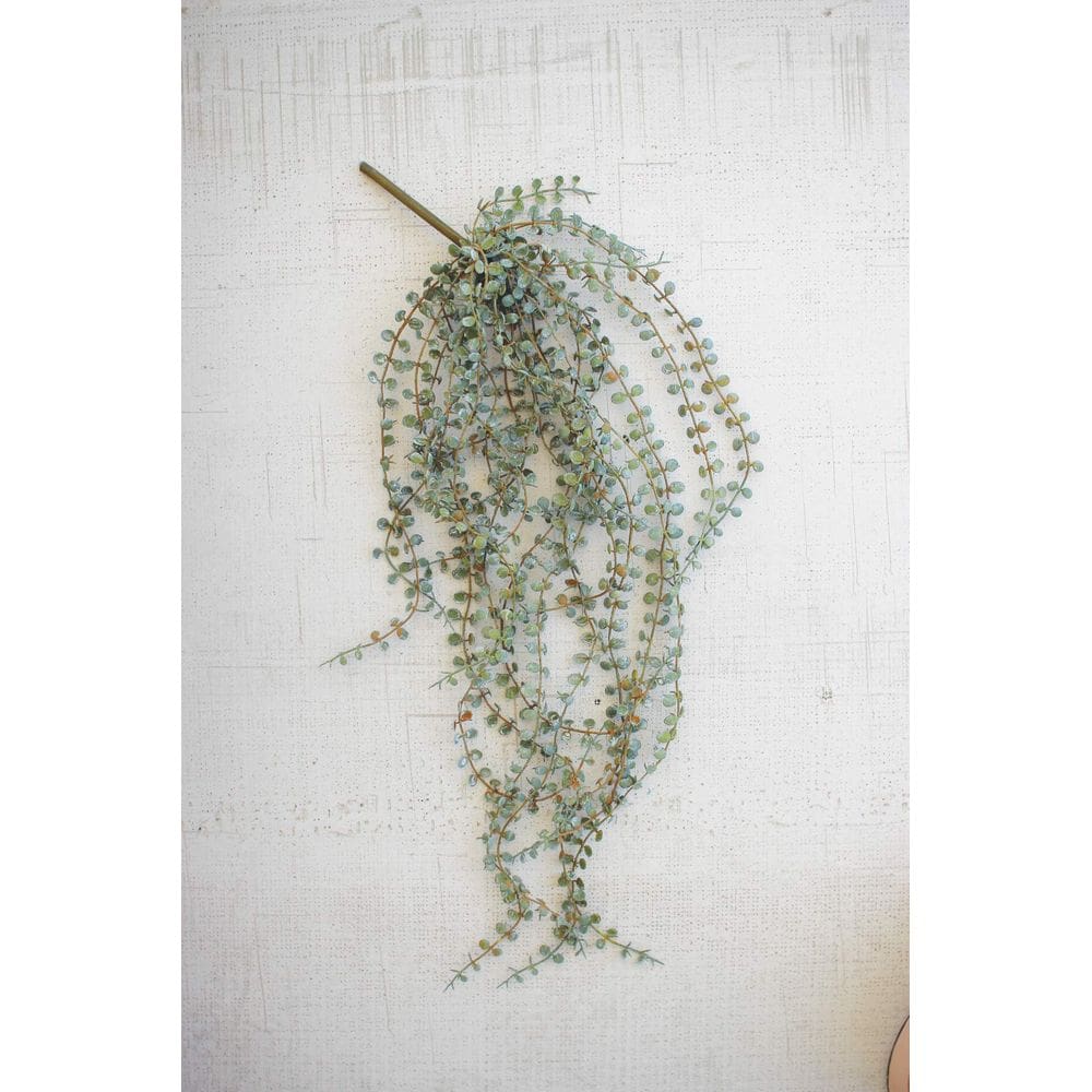 Colar suspenso artificial Fern KALALOU 7,5 cm x 71 cm