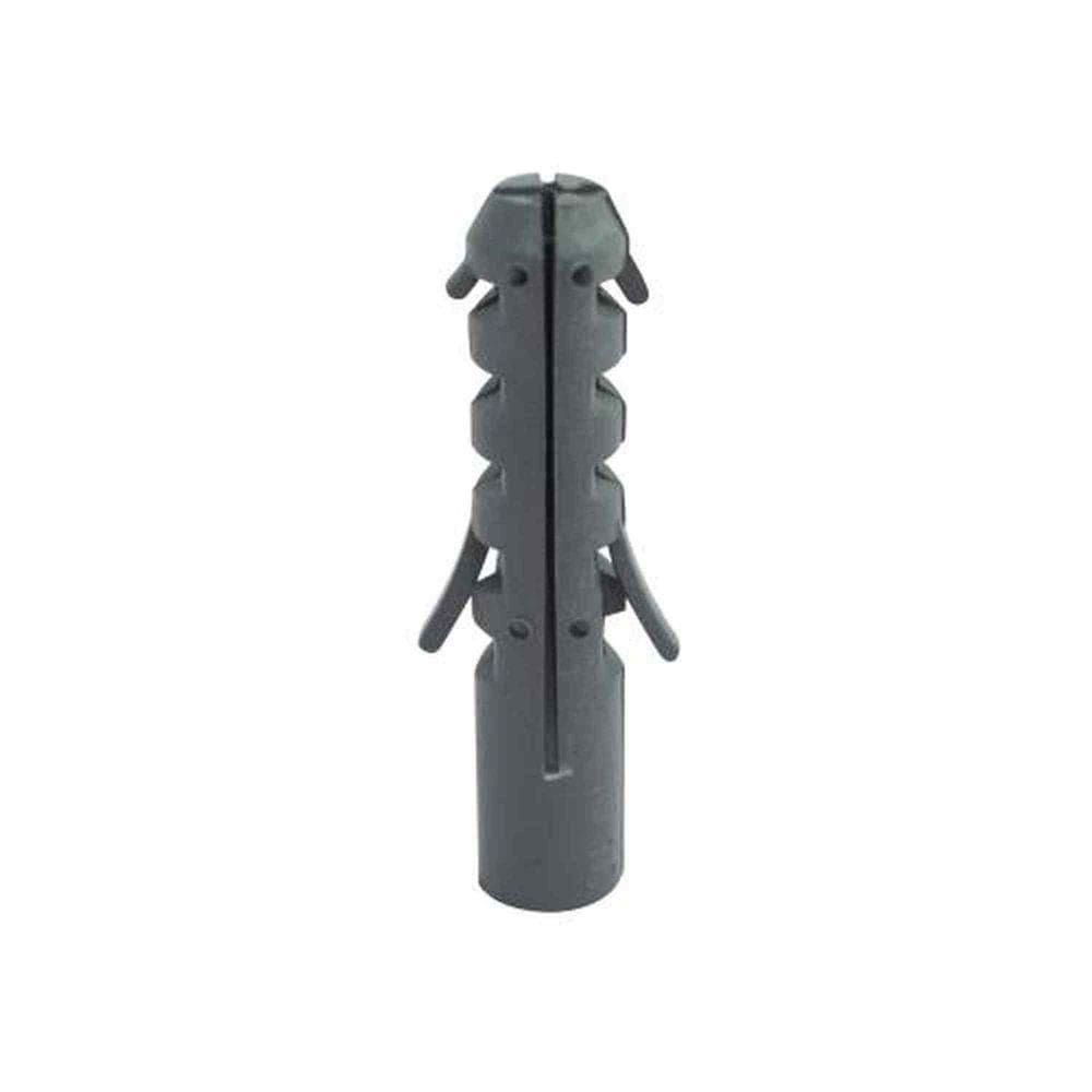 Bucha 10mm Polietileno Alta Densidade 500 Unidades Fixação Em Paredes De Tijolo, Cimento Concreto