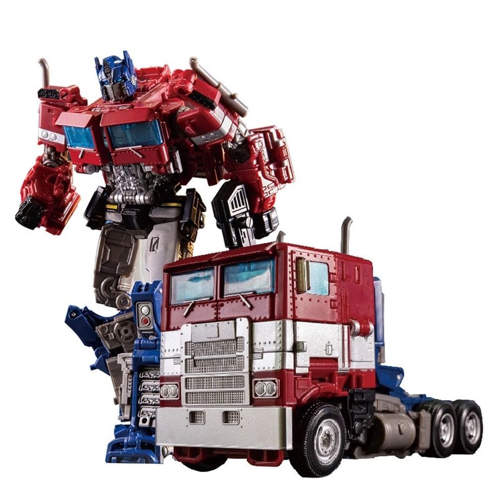 Optimus Prime Action Figure Boneco Transformers Vira Robo