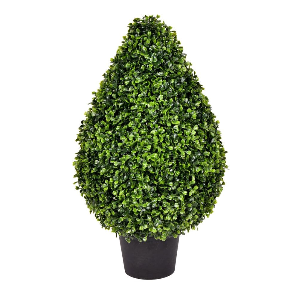 Topiaria artificial de buxo Vickerman 61 cm Teardrop UV