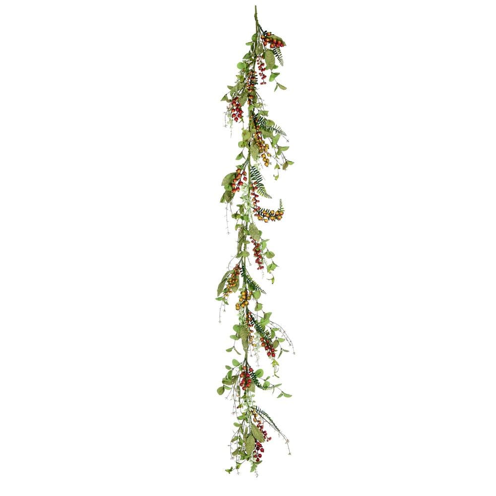 Garland Vickerman, 183 cm, misto de outono, artificial, 15 cm de largura