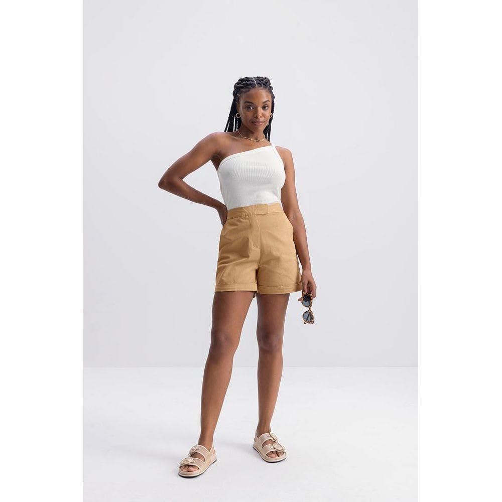 Blusa feminina com decote assimétrico Essendi M