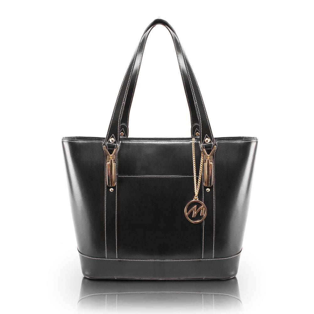 Bolsa McKlein ARYA, bolsa de couro para laptop com bolso para tablet