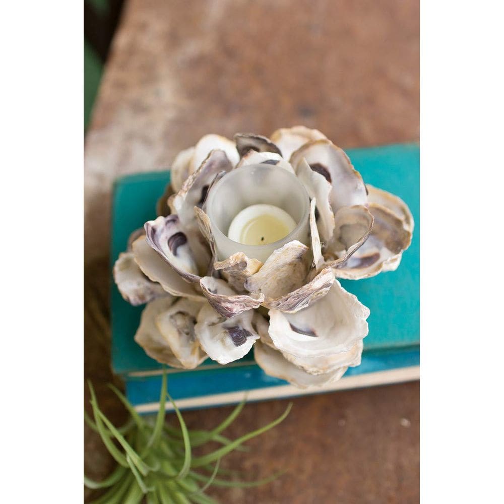 Castiçal KALALOU PGT1000 Oyster Shell 19cm
