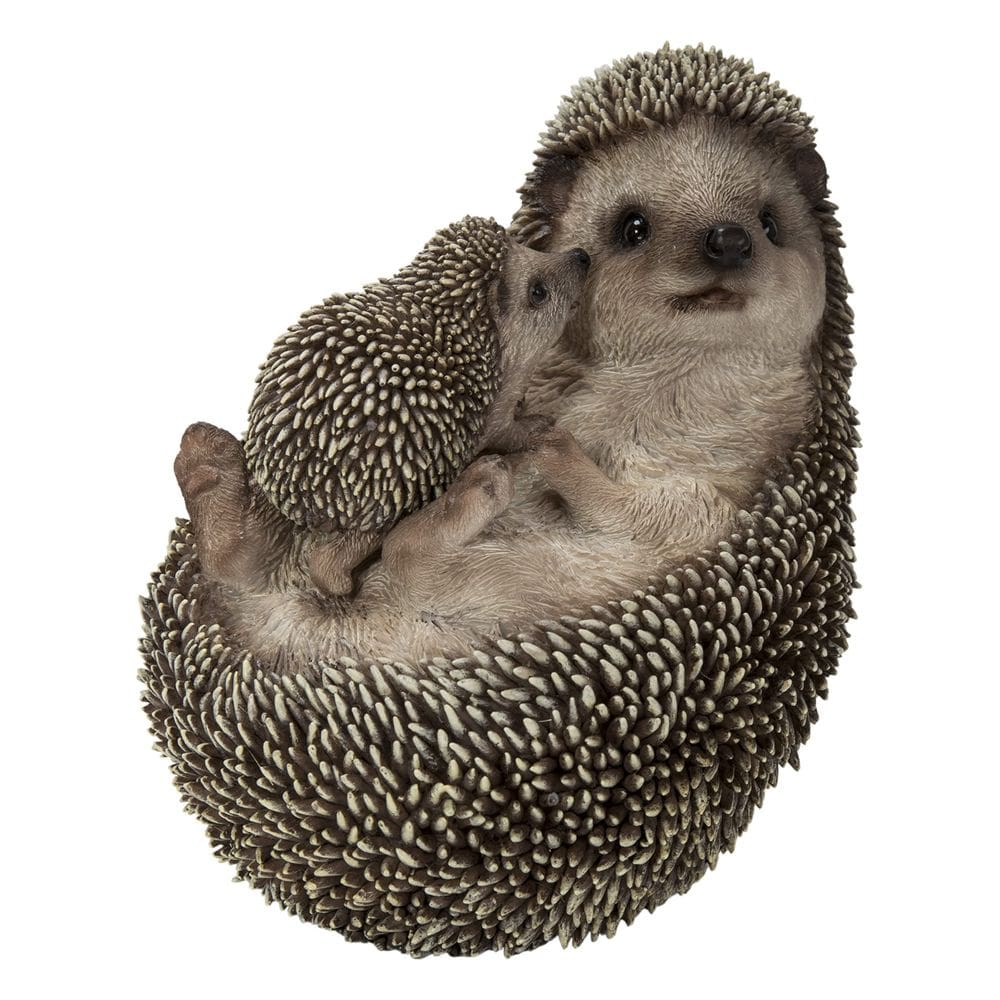 Sculpture Hi-Line Gift Ltd Hedgehogs 17,5 cm, interior e exterior