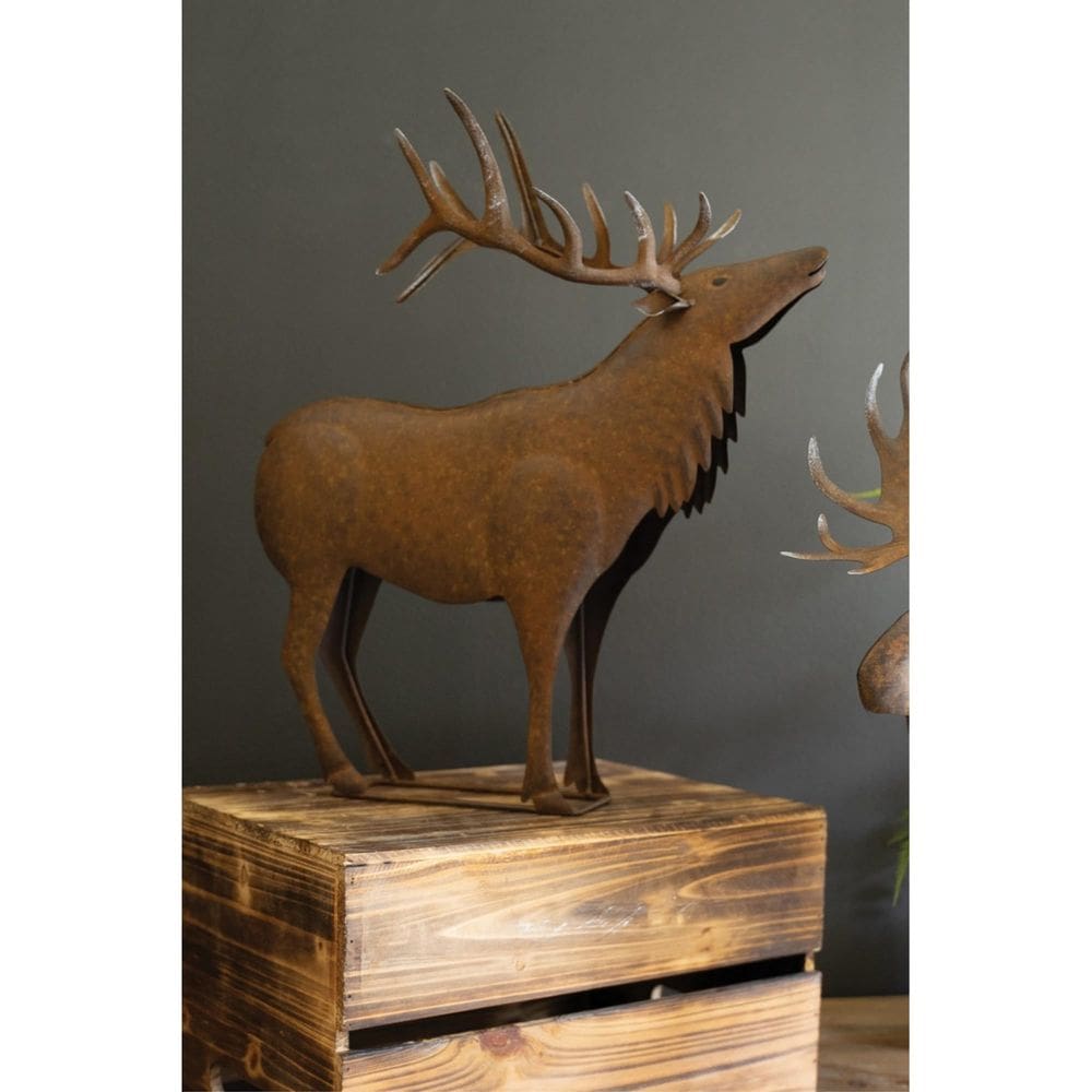 Estatueta KALALOU Rustic Metal Elk