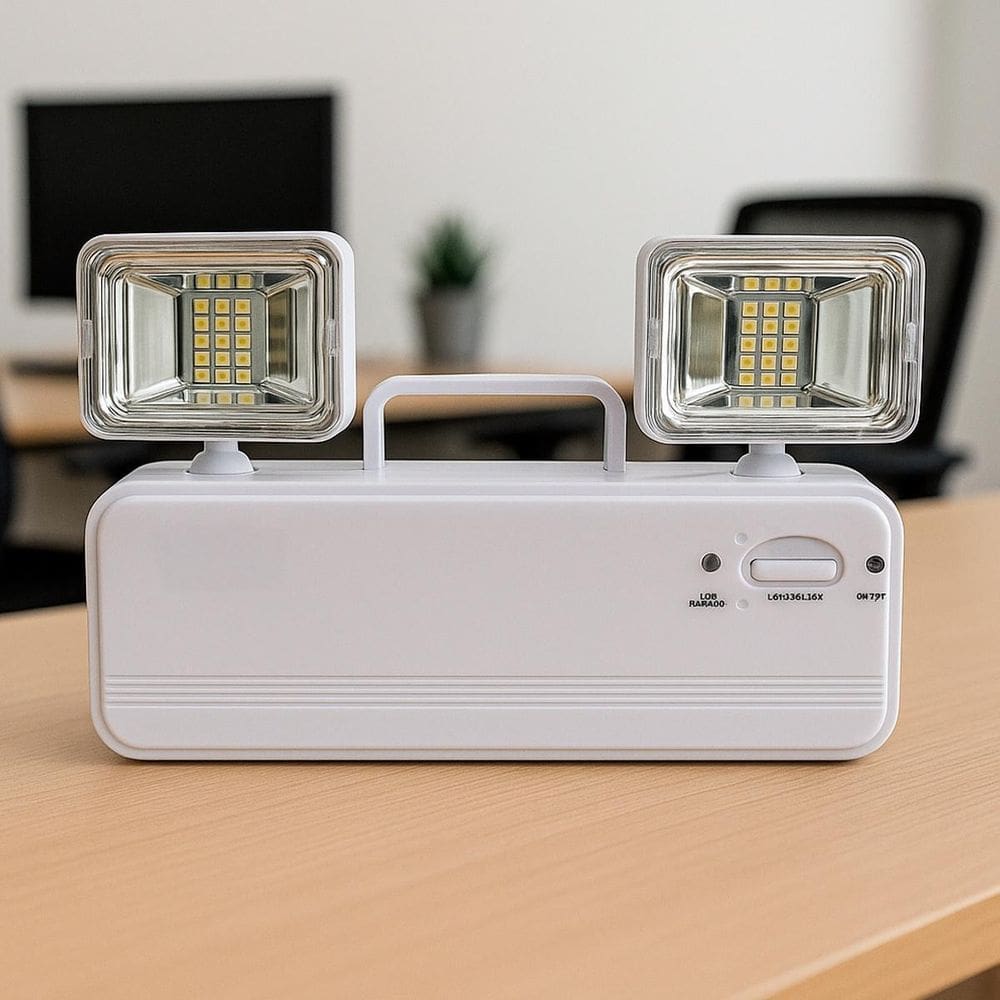 Luminária De Emergência Luz Para Garagens Luz Led