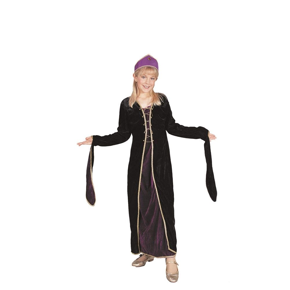 Disfraz Medieval para Niña, Talle Mediano
