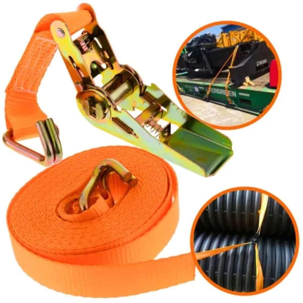 Cinta Catraca Amarração Caminhão 4,5 Metros