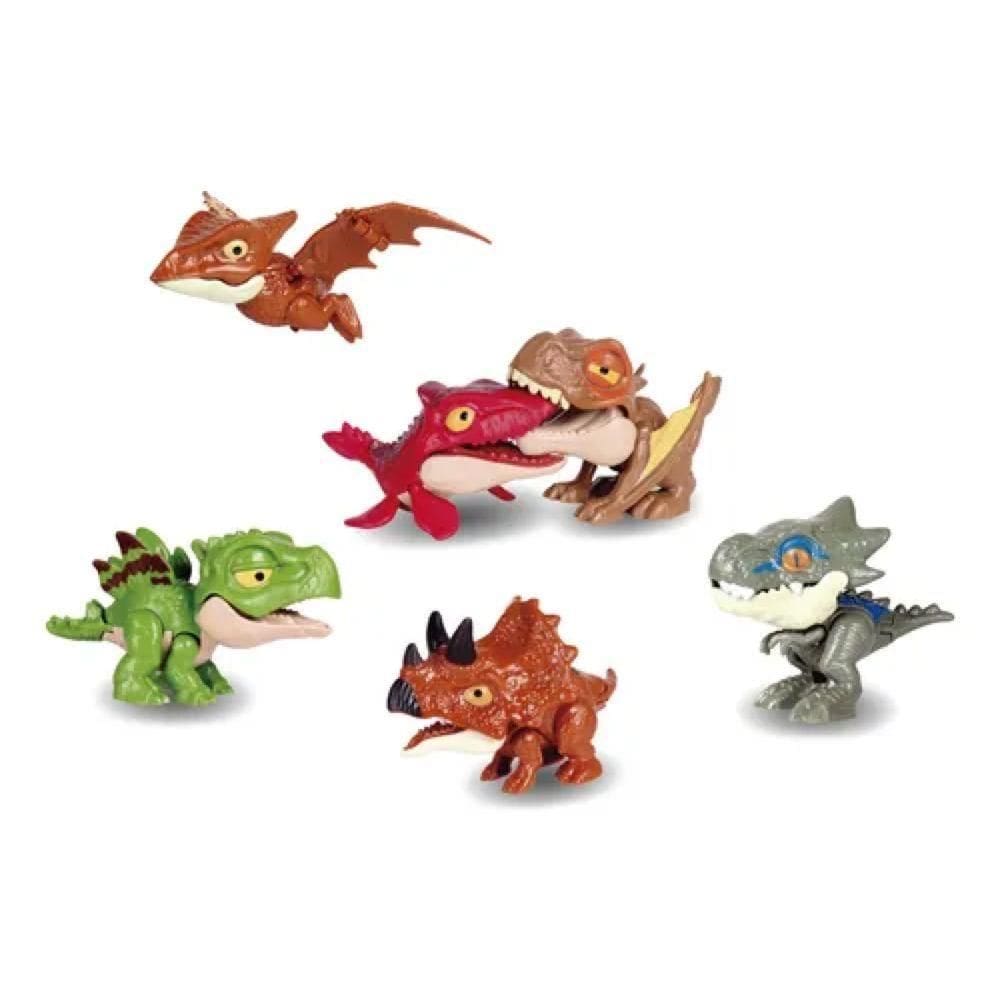 Kit Dino Morde Morde Surpresa 9 Peças ZP01098 - Zoop Toys