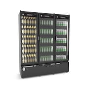 Auto Serviço Refrigerador Vanguard Extra Frio Carnes e Bebidas 3 Portas -5 ºC ASVEF3P PR_PR Preto 220v – Refrimate