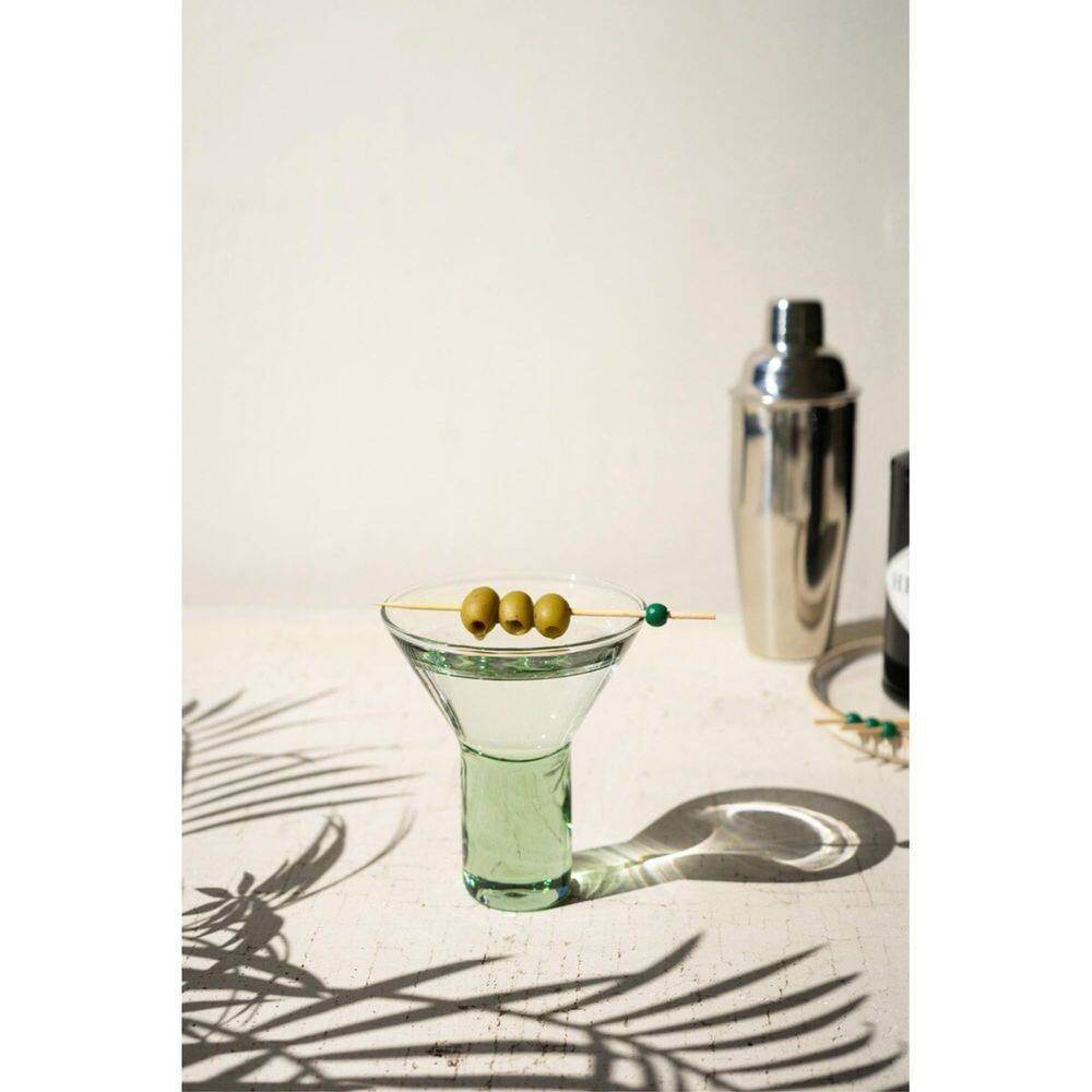 Copo Martini KALALOU transparente com base sólida