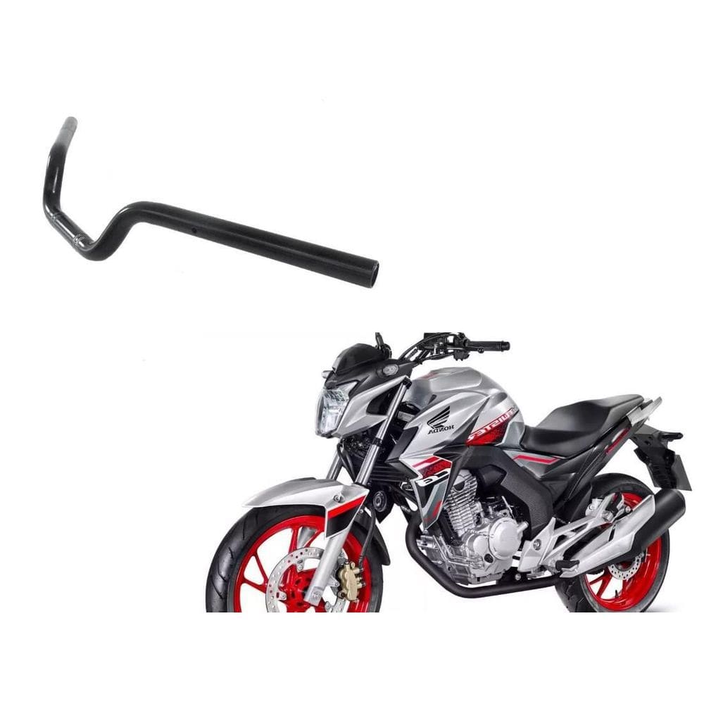 Guidão Preto Honda Cb250F Cb Twister Nova De 2016 Ate 2020