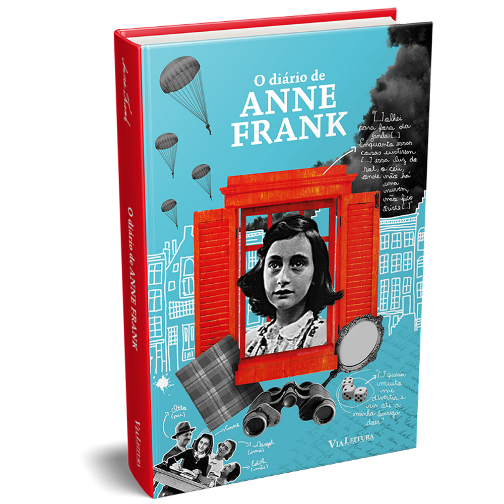 O diário de Anne Frank: Capa Dura - Edição Especial com fotografias