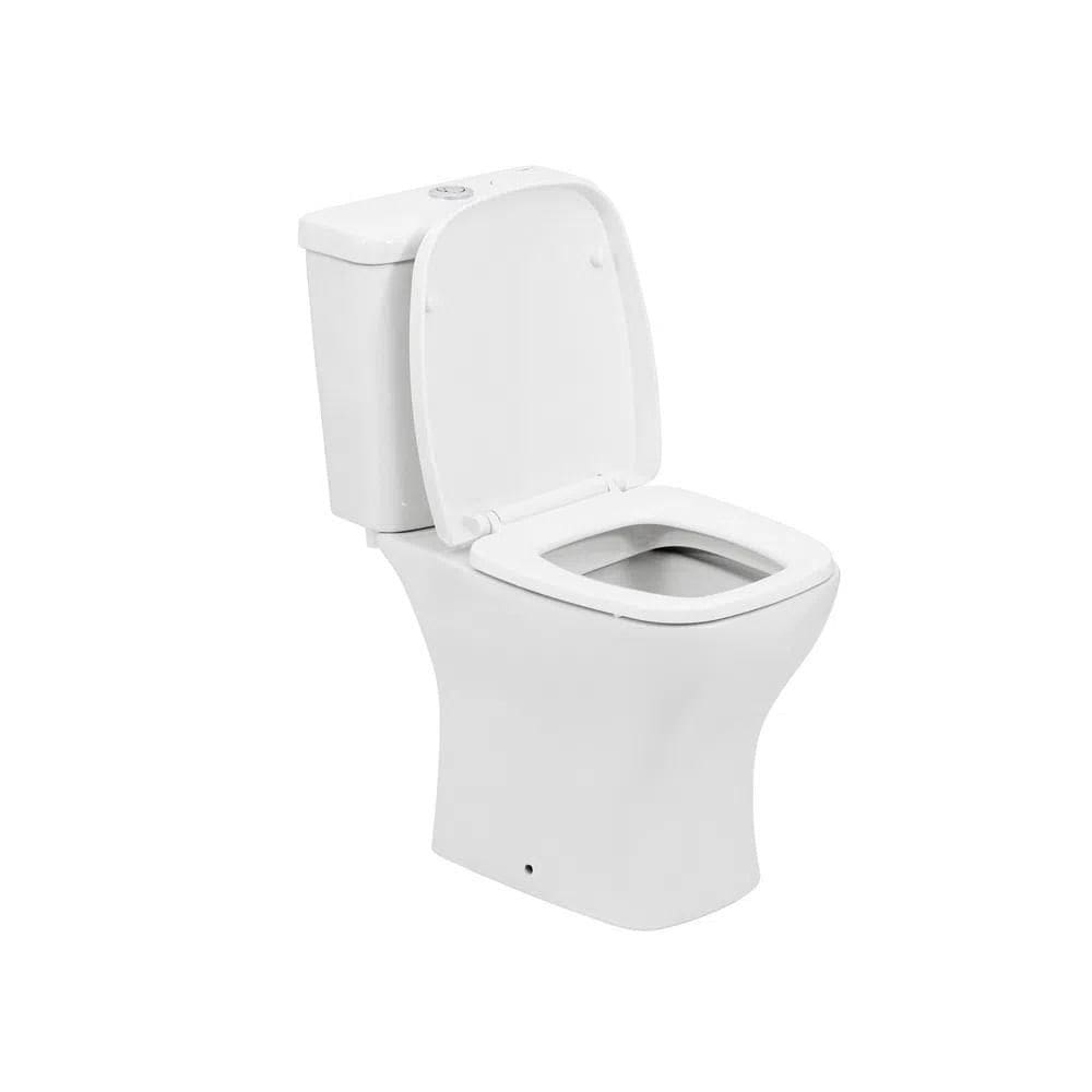Kit Vaso Sanitario Com Caixa Acoplada Celite Vip Rimless Harpic Br 1977230010300