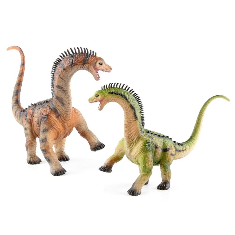 Conjunto de figuras de dinossauro Braquiossauro e Plateossauro x2 Kids