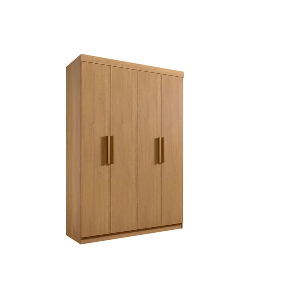 Guarda Roupa Solteiro 4 Portas 3 Gav Colibri-Cinamomo D`Doro