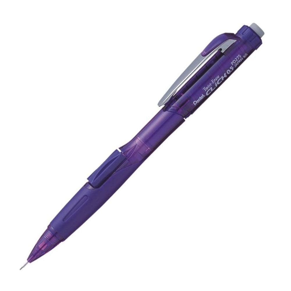 Lapiseira 0.5mm PD275 Twist Erase Click Violeta - Pentel