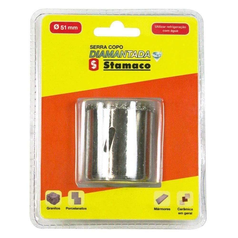 Serra Copo Diamantada 51mm - 1874 - Stamaco Serra Copo Diamantada 51mm Stamaco 187.4